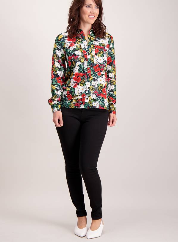 Multicoloured Floral Bloom Shirt - 24